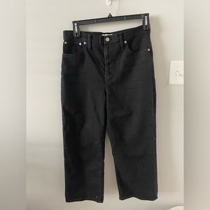 MADEWELL Slim Wide Leg Jean